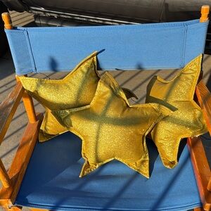 Target Gold Star Accent Pillows